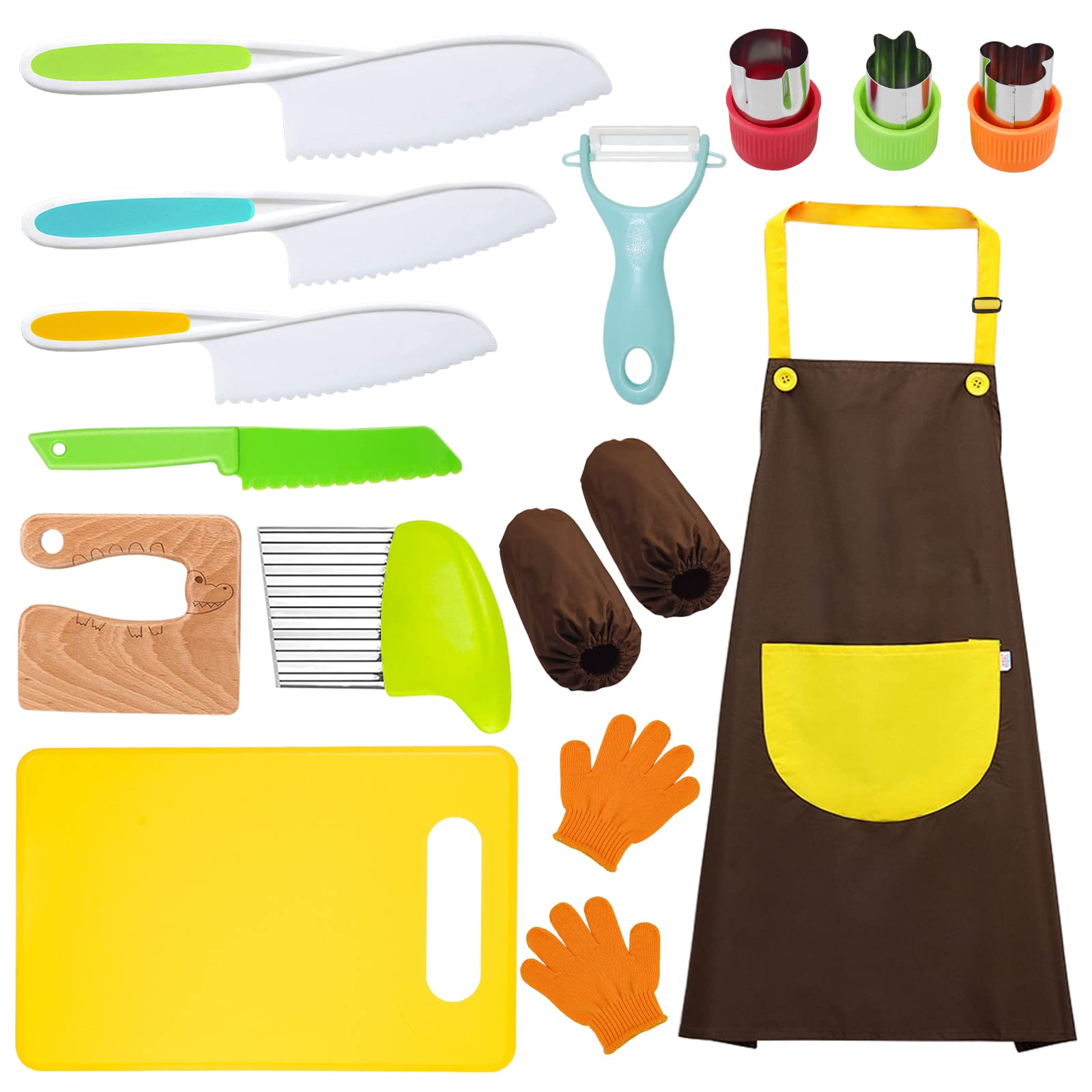 RISICULIS wooden toddler knife for safe learning and precise slicing.