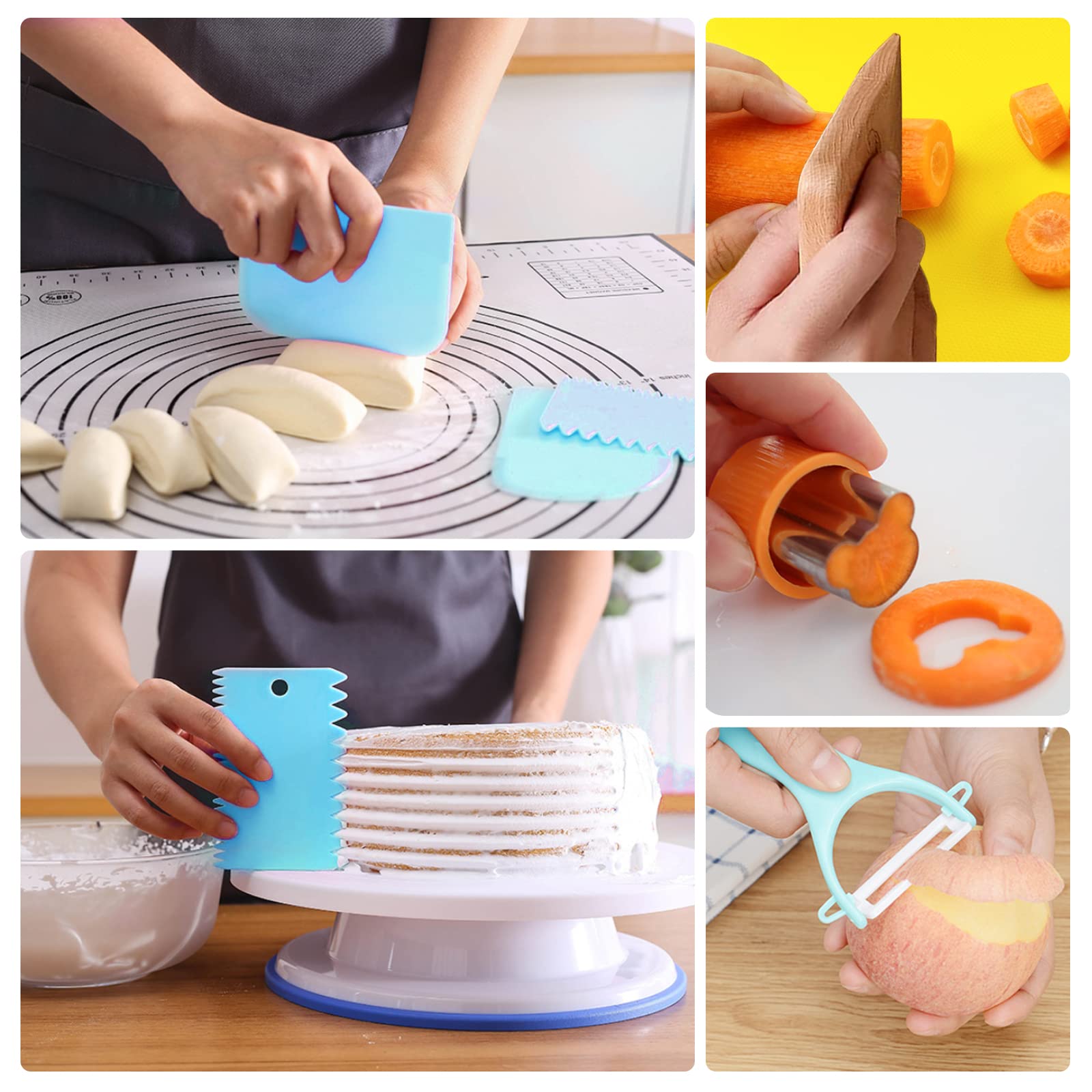 RISICULIS Y peeler makes peeling fruits easy for kids.