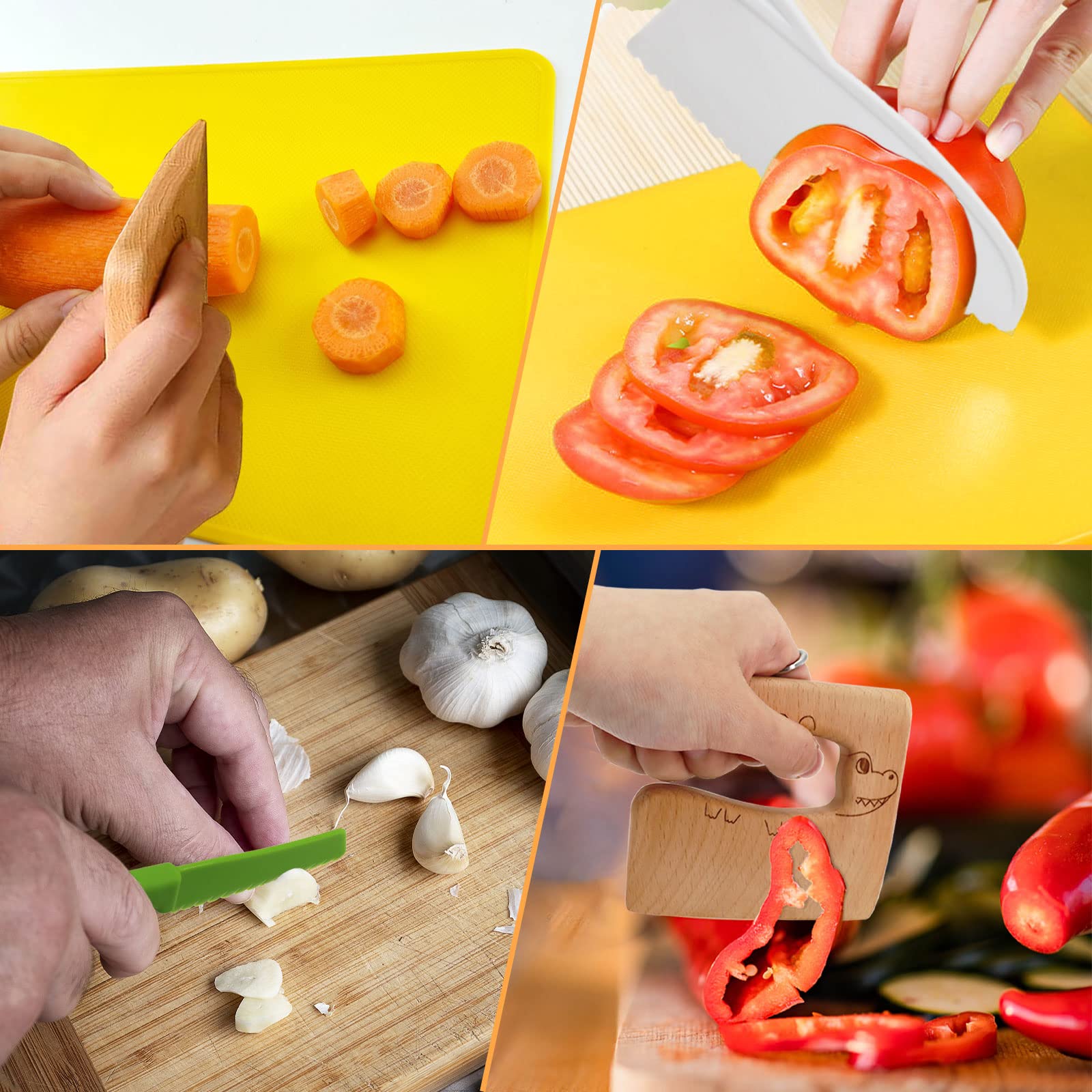 RISICULIS Y-peeler makes quick prep easy during kid-friendly meals.