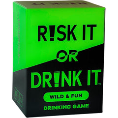 RISK IT OR DRINK IT expansion pack in gift-ready packaging for party play