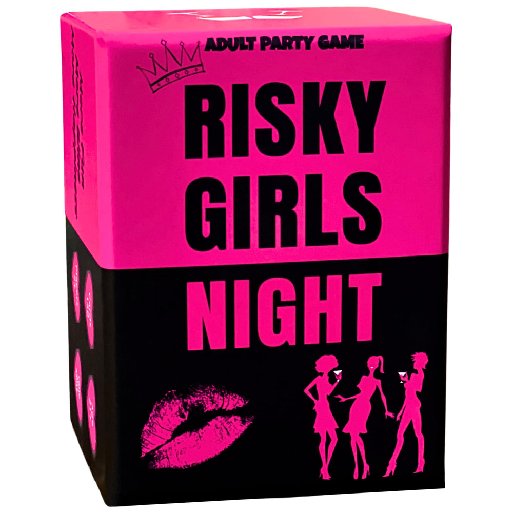 Risk It or Drink It Risky Girls Night deck boosts lively conversations at parties.