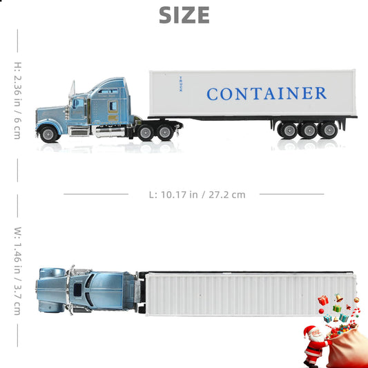 Risopen Kenworth W900 side view emphasizes detailed styling for imaginative play