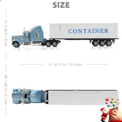 Risopen Kenworth W900 side view emphasizes detailed styling for imaginative play
