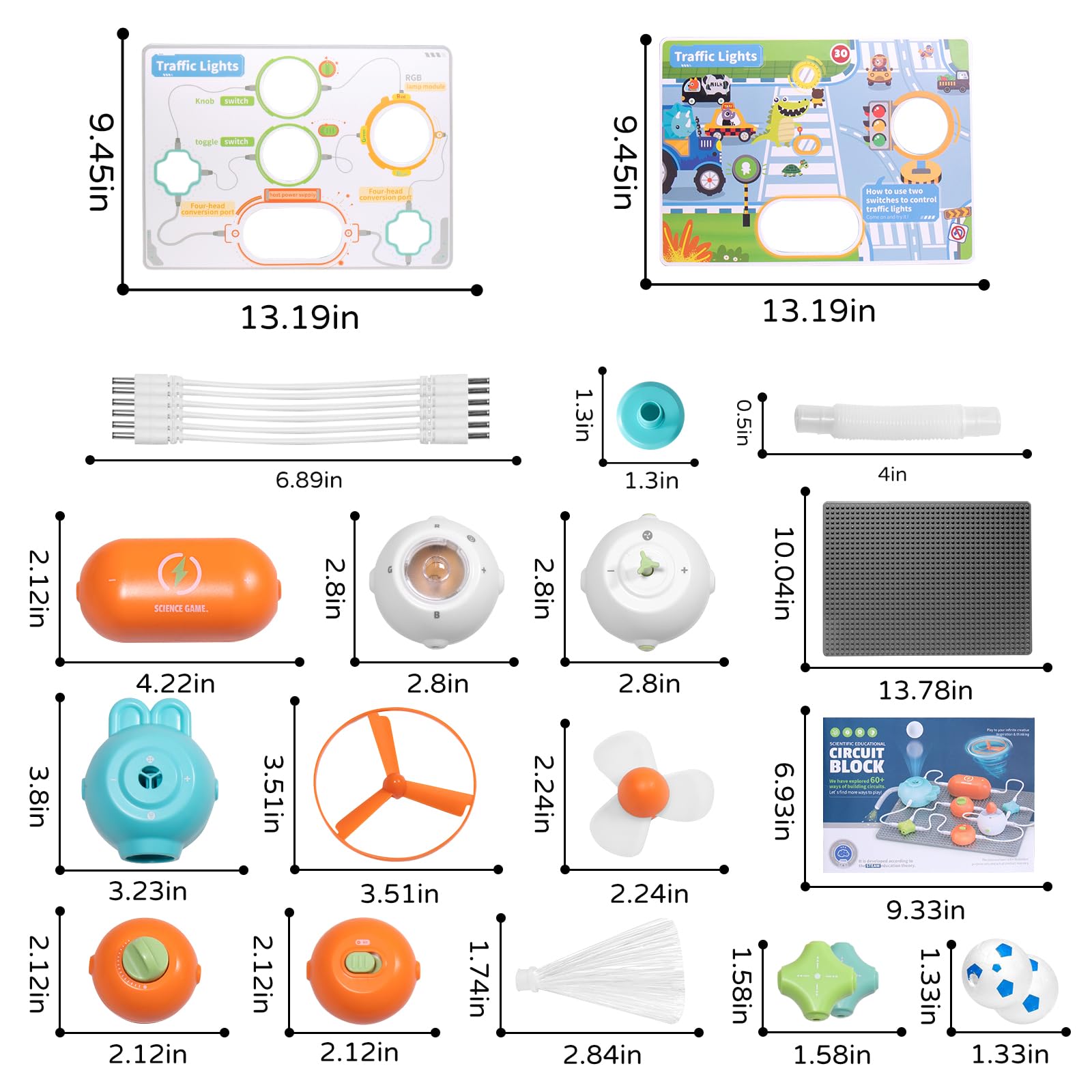 RISUNTOY Circuits Kit gift-ready-packaging ideal for an educational gift idea.