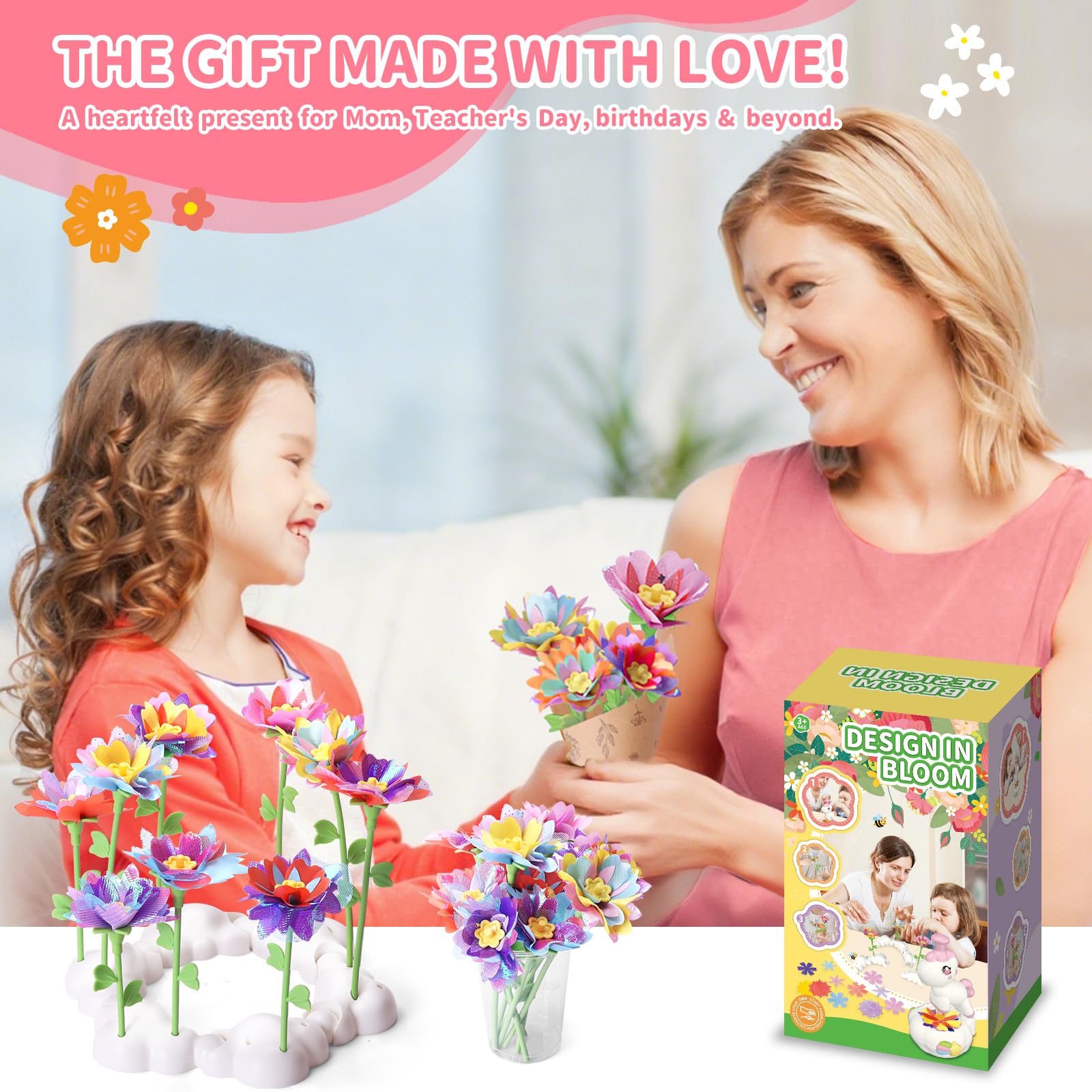 RISUNTOY Flower Press Kit assembly supports kid-friendly creative play.