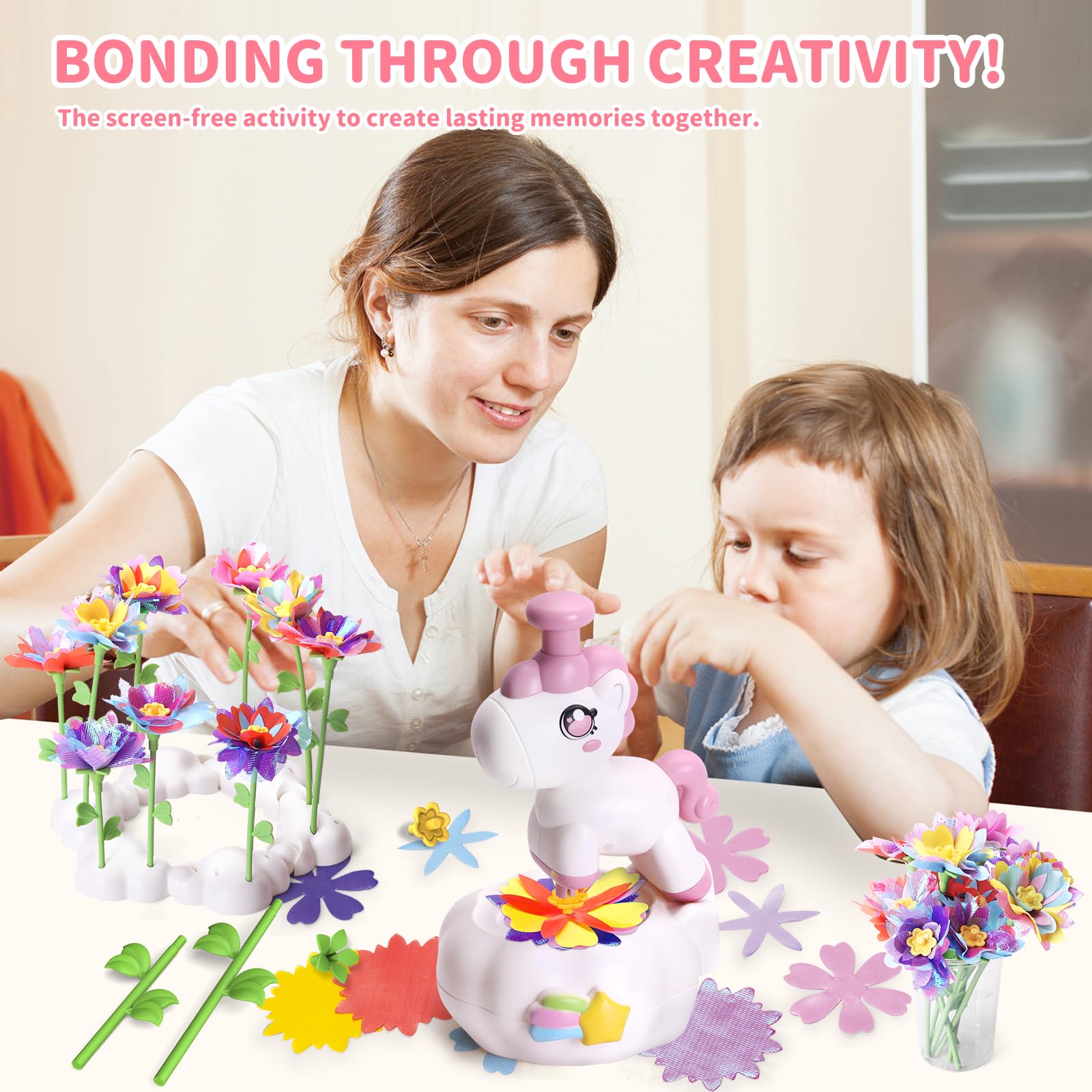 RISUNTOY Flower Press Kit gift pack for holidays and birthdays.