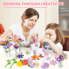 RISUNTOY Flower Press Kit gift pack for holidays and birthdays.