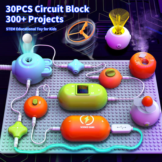 RISUNTOY STEM kit fan demonstrates airflow concepts for beginners.