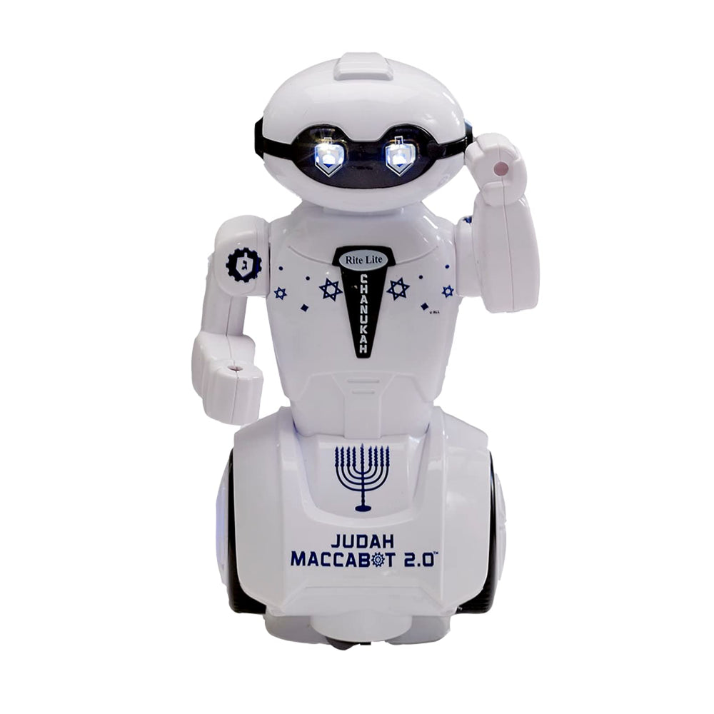 Rite Lite Maccabot 2.0 performing Dreidel song cue, inviting sing-along moments.