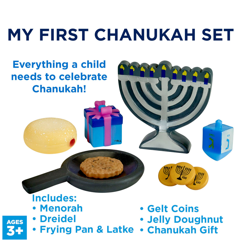 Rite Lite My First Chanukah Play Set Coins deck invites counting and gift-giving play.