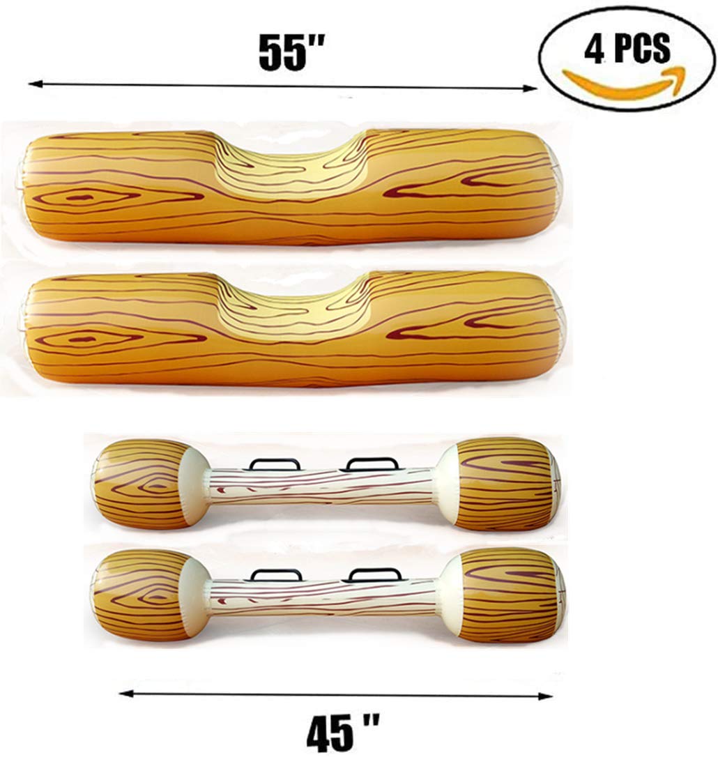 RITONS inflatable canes ready for water games and balance
