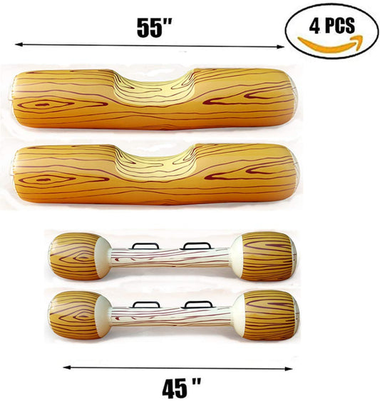 RITONS inflatable canes ready for water games and balance