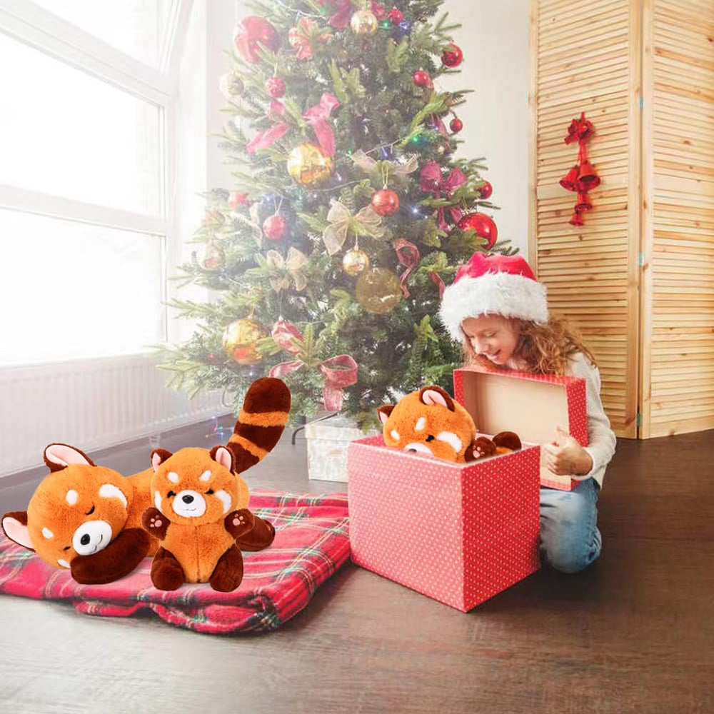 Riuhot Big Red Panda pillow washable fabric keeps it fresh