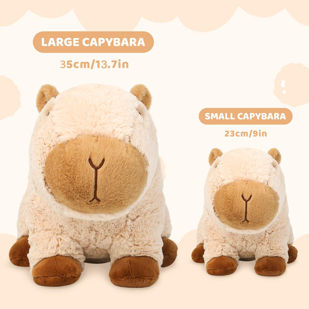 Riuhot Capybara plush packaging showcases gift-ready charm.