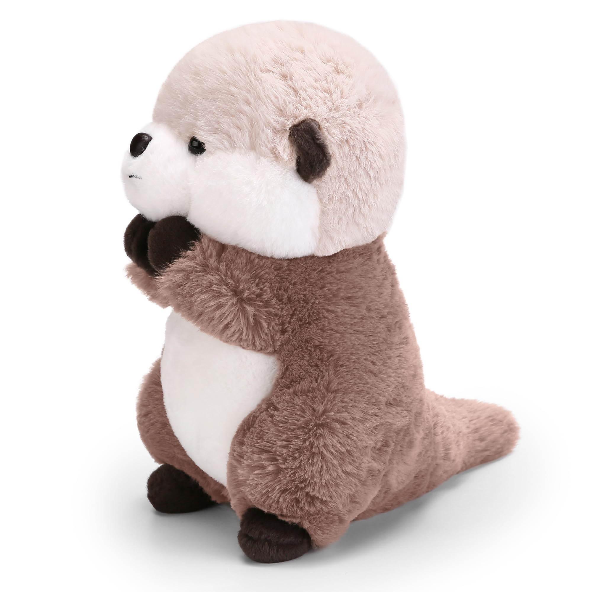 Riuhot cute otter plush face, inviting cuddle and playful charm.