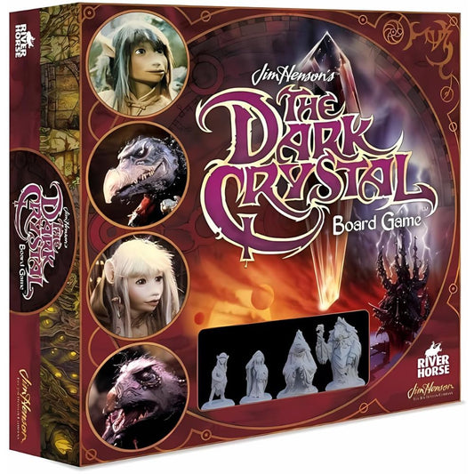 River Horse Dark Crystal board game cover, ideal for family game nights.