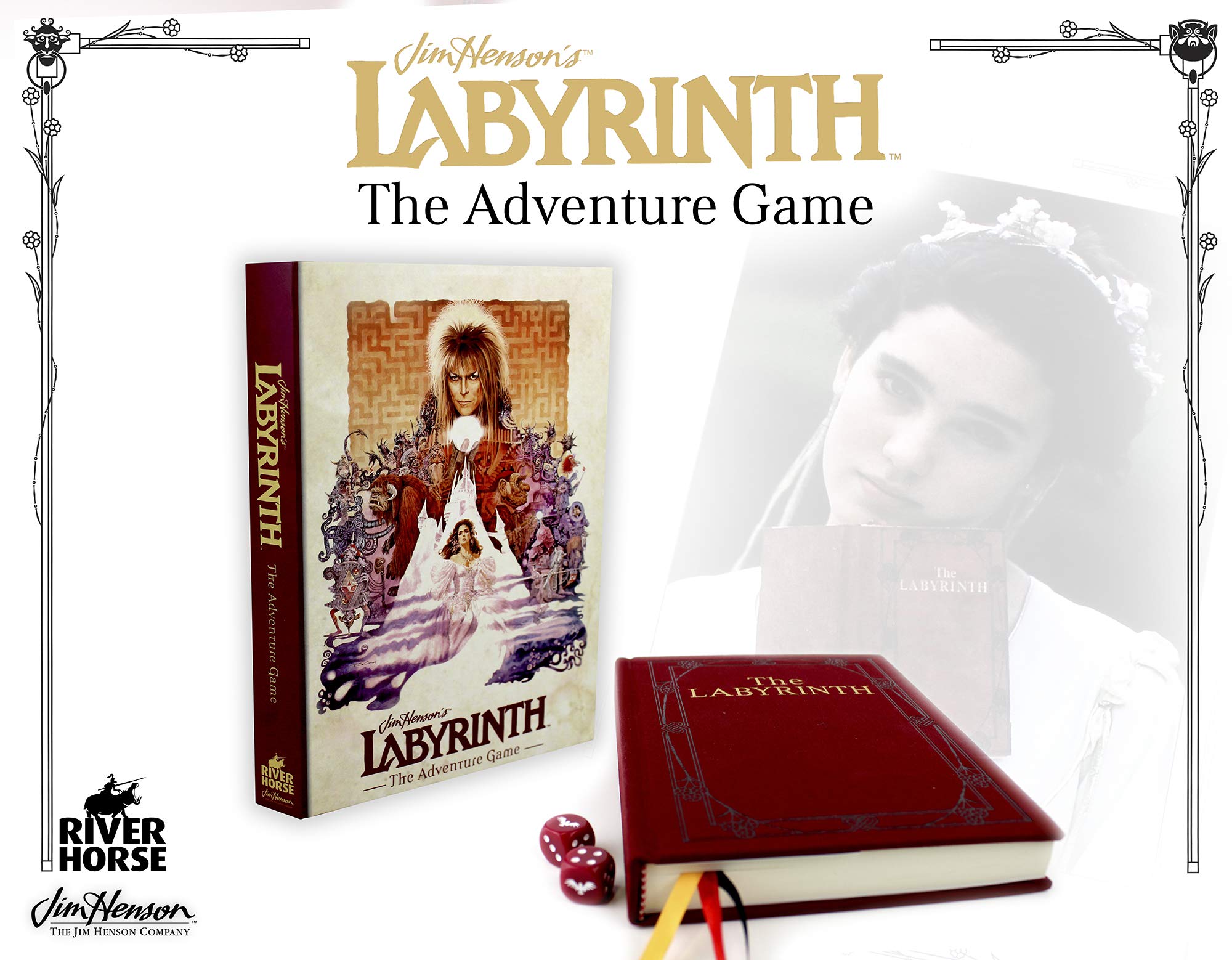 River Horse Labyrinth foldable board showcases portable setup for play.