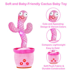 River Mill dancing cactus in a living room scene for family-friendly play