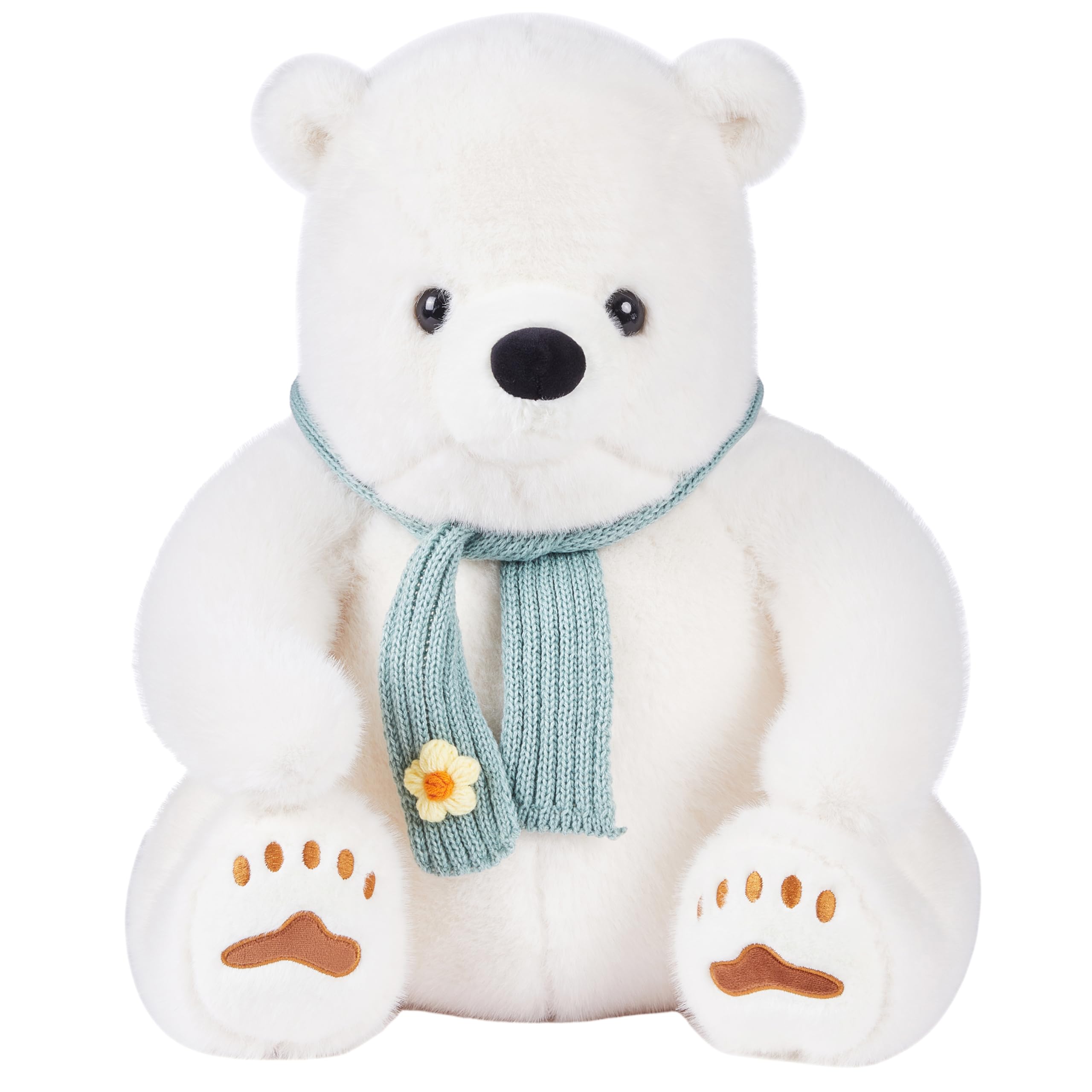 Riverwar Polar Bear Plush is child-friendly for imaginative play.