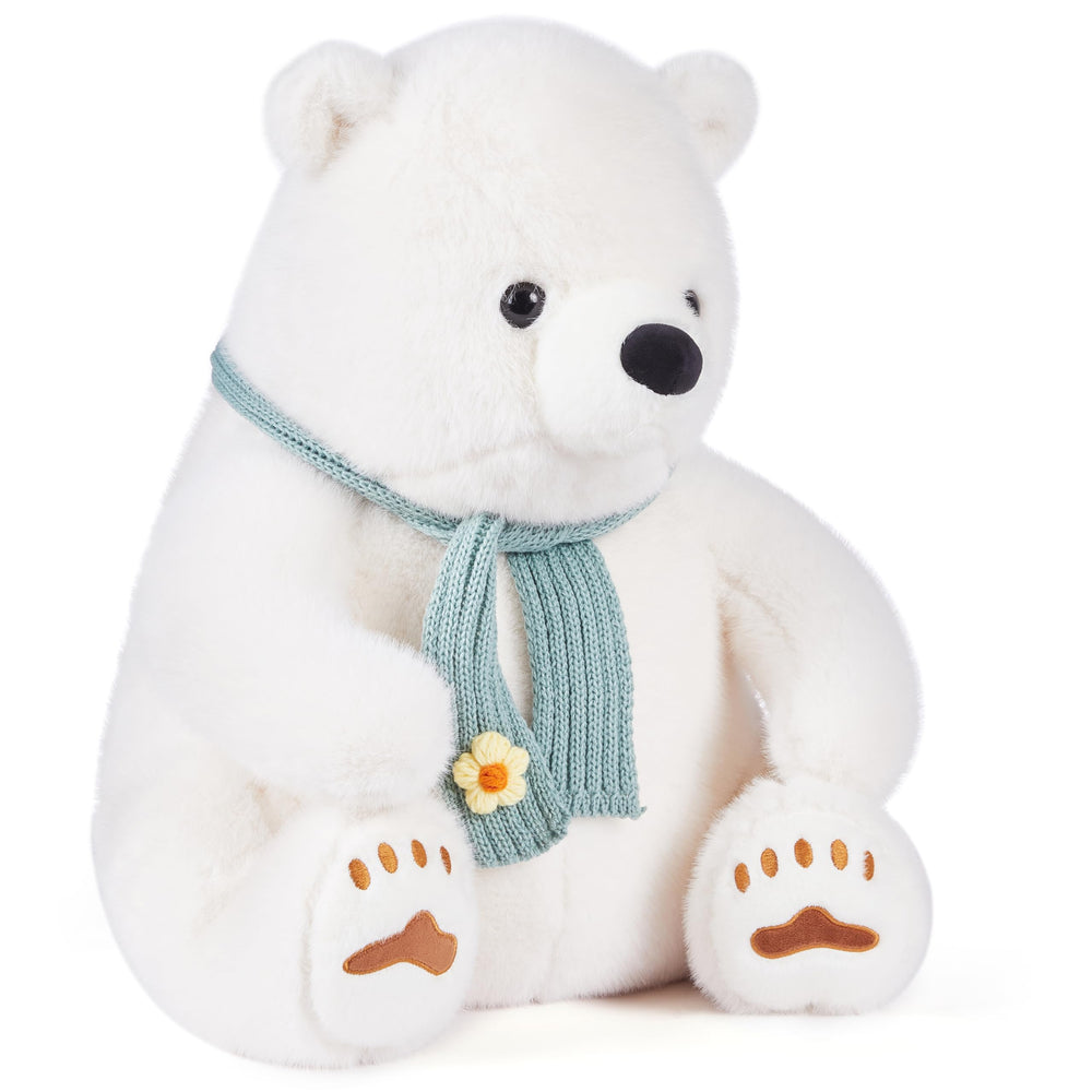 Riverwar Polar Bear Plush packaged as a gift-ready present for special occasions.