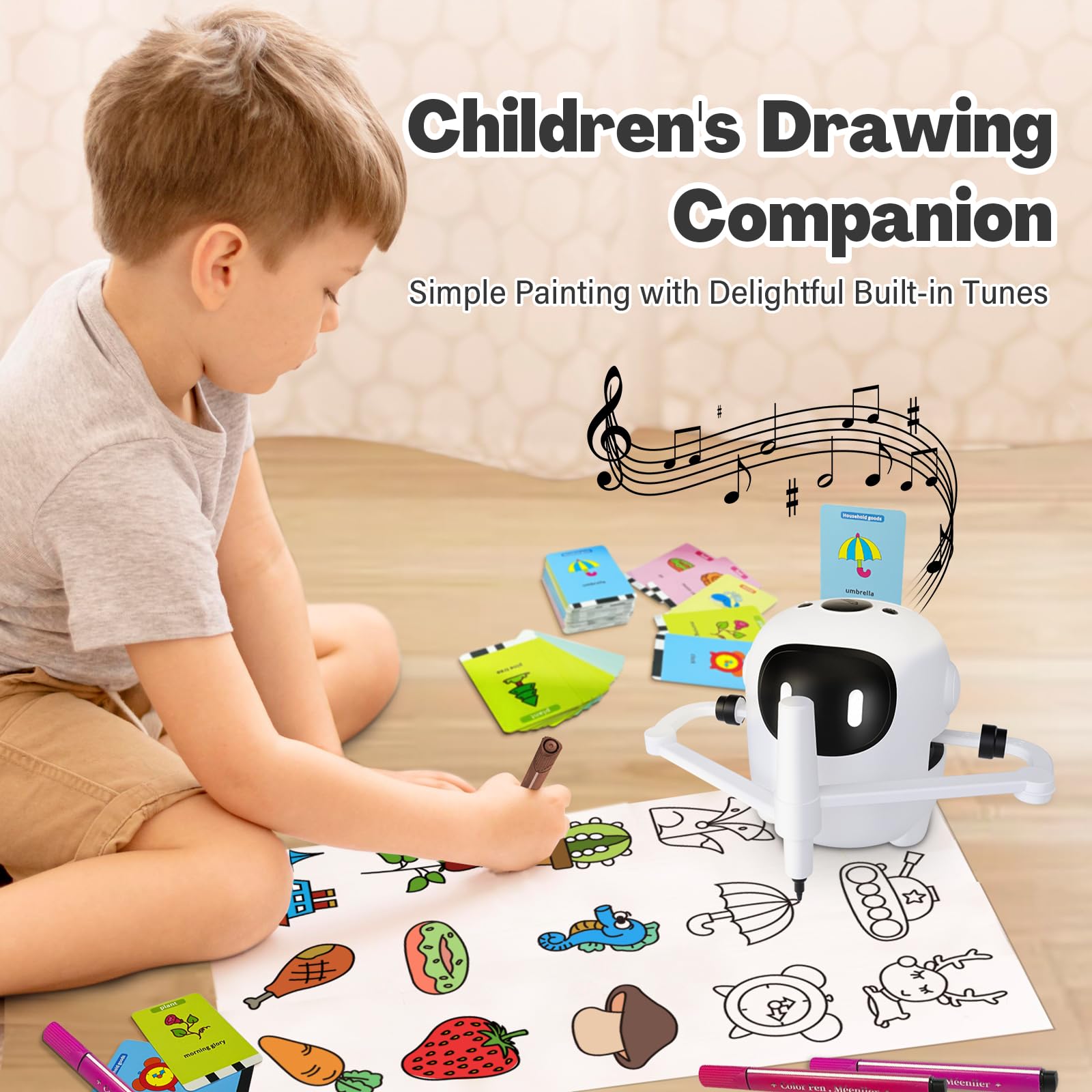 RIVGOT 150 drawing cards provide endless themes for creative practice.