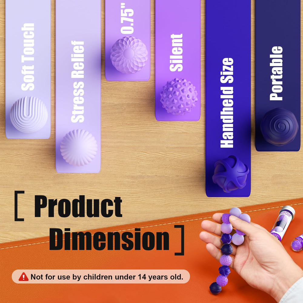 RIVGOT silent desk fidget toy ideal for quiet offices.