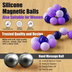 RIVGOT silicone magnetic balls end-to-end play promotes creativity and focus.