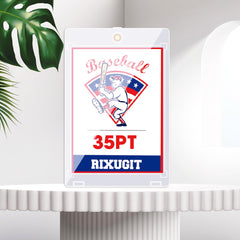 RIXUGIT sleeved card magnetic holder versatile design suits trading and game cards.