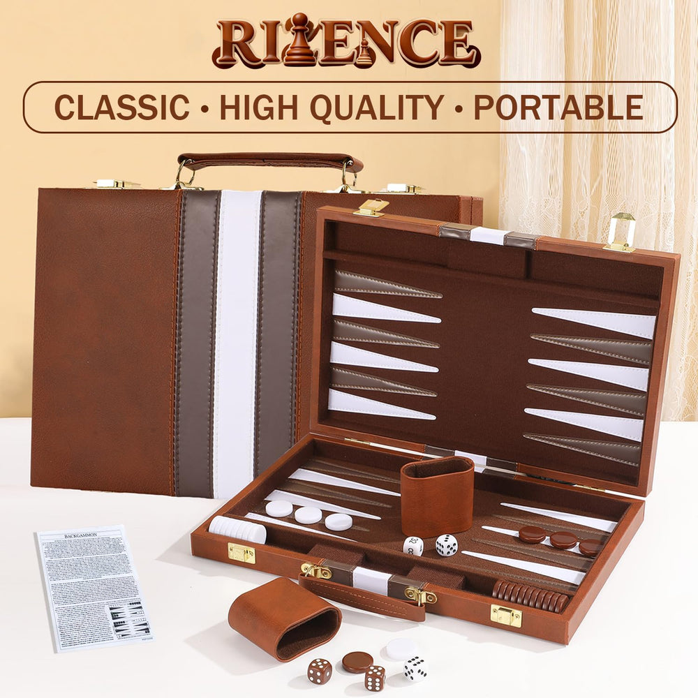 RIZENCE brown felt interior cushions pieces for smooth play.