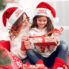 RJVW soft plush Santa hat for gentle wear on skin