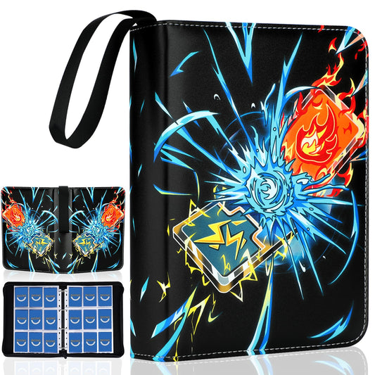 Rkssws 9-pocket card binder cover shows durable, stylish protection.