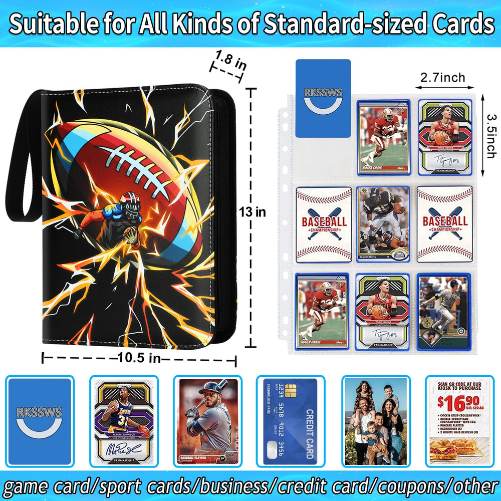 RKSSWS nine-pocket pages ready to display up to 900 cards