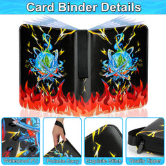 Rkssws removable sleeves for flexible organization of up to 400 cards.