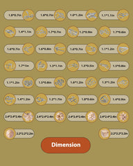 RLYLF 3D coin puzzle metal model offers portable challenge for travel