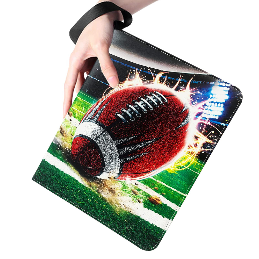 Rmannke handy wristband eases carrying to games or meetups.
