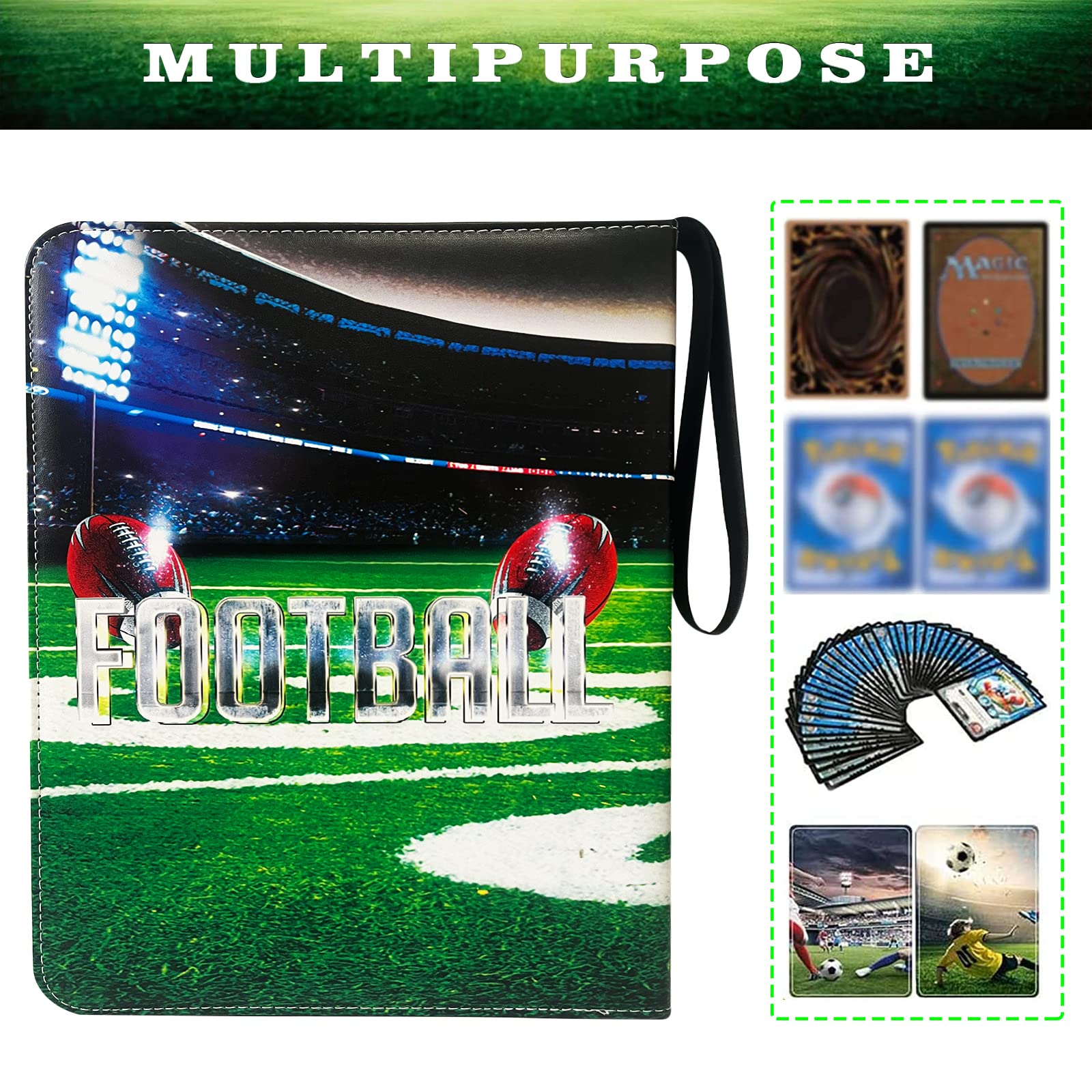 Rmannke removable sleeves 50-pack protect cards while swapping sets.