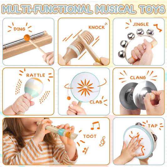 Rmischolar maraca: colorful starter instrument for sensory play and focus.