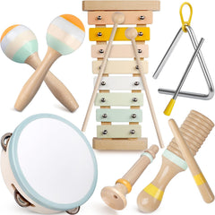 Rmischolar xylophone with mallets for early rhythm exploration