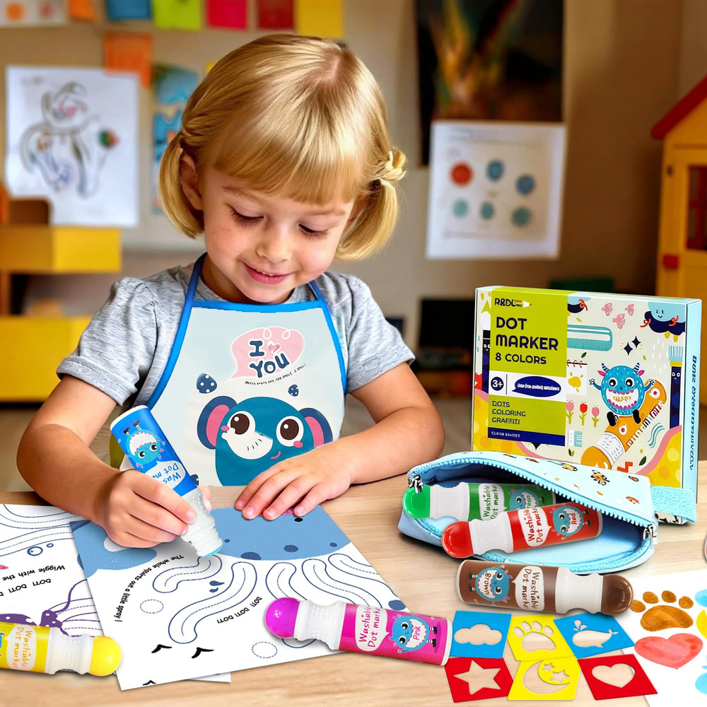 R&DLanci gift-ready art kit inspires creative play.