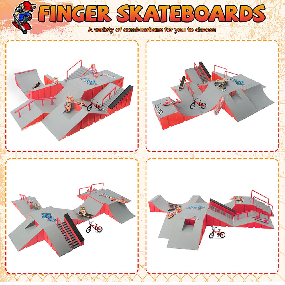RNGODO skatepark connectors kit enables flexible layouts and quick reconfigurations.