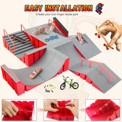 RNGODO finger bike adds dynamic play options for trick combos.