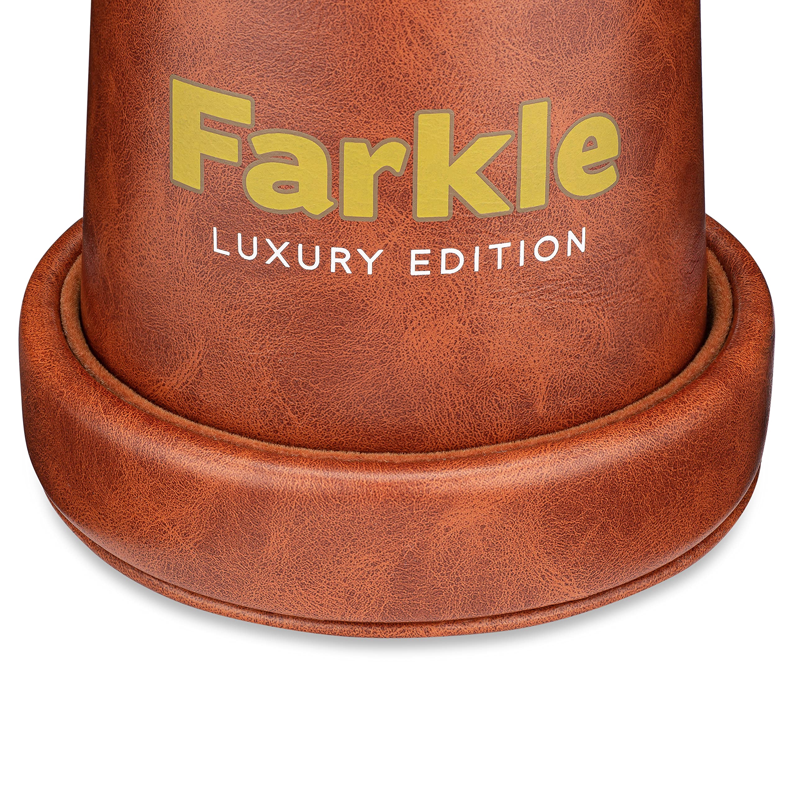 RNK Gaming Farkle dice cup in use on the go for social gaming
