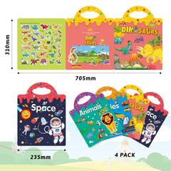 ROATEE vehicles sticker book supports storytelling and fine motor practice.