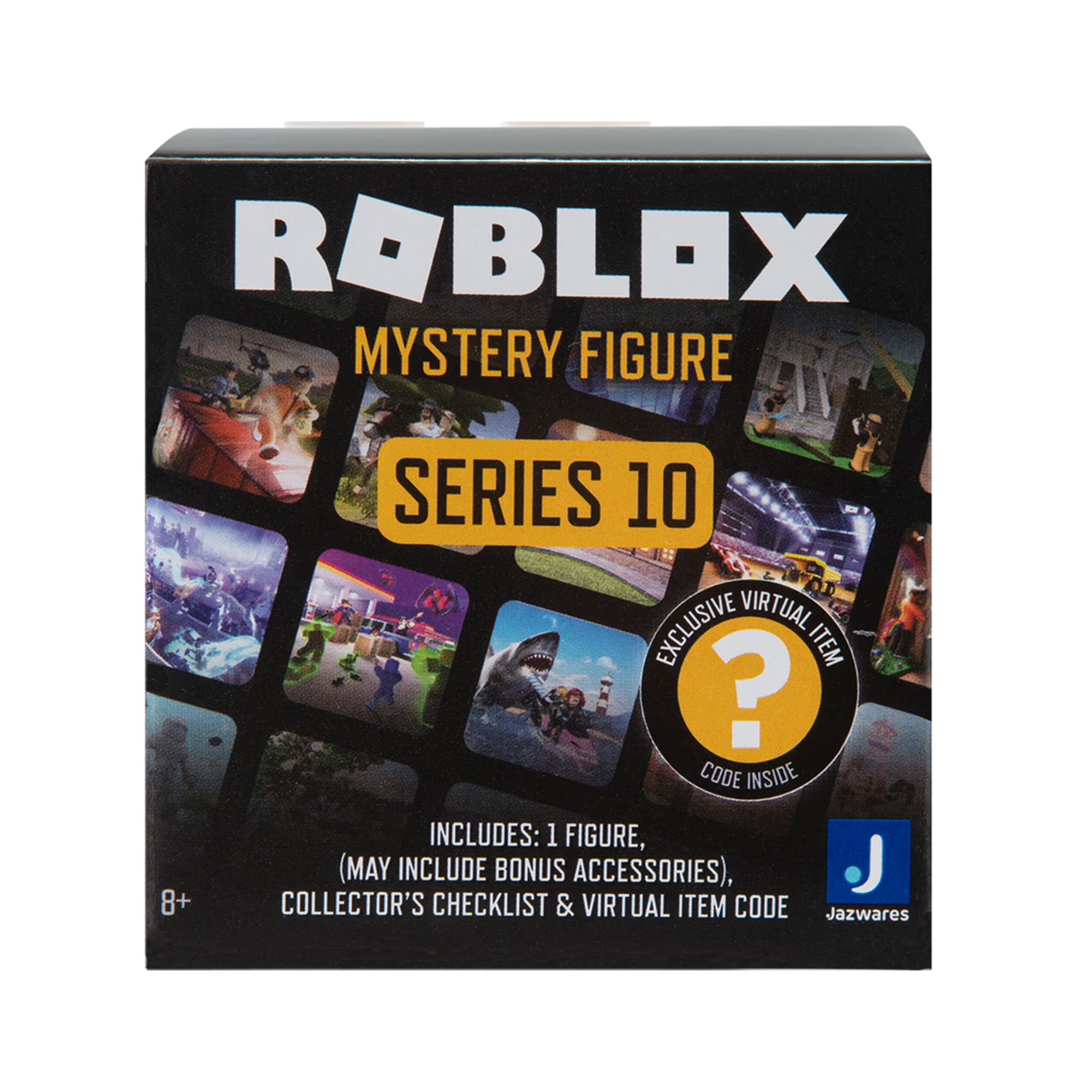 Roblox Celebrity Collection Series 10 digital item codes unlock exclusive in-game items.