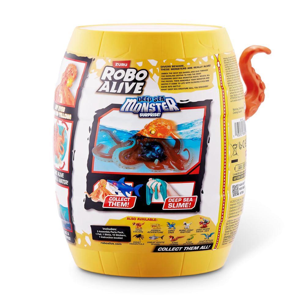 Robo Alive Deep Sea Monster Surprise collection encourages fans to complete the set