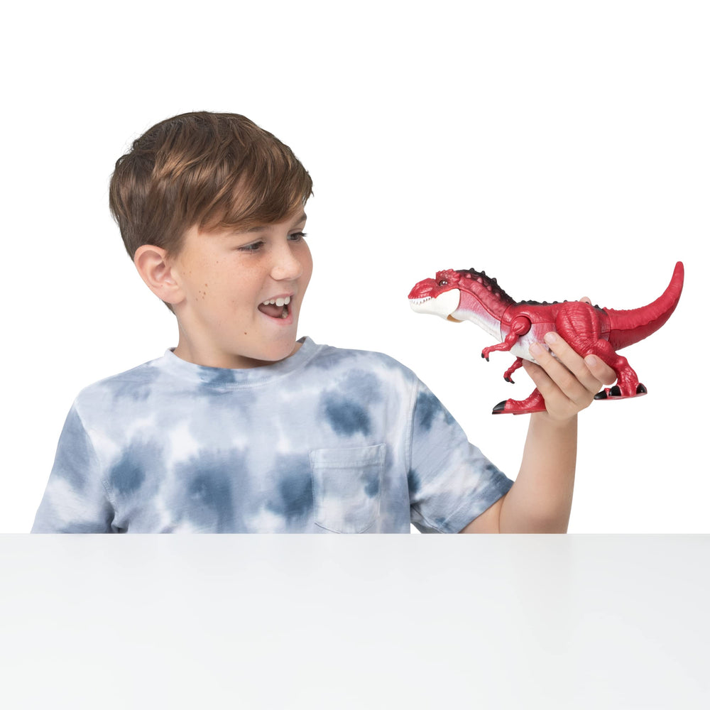 Robo Alive Dino Action T-Rex packaging and accessories ready to unbox