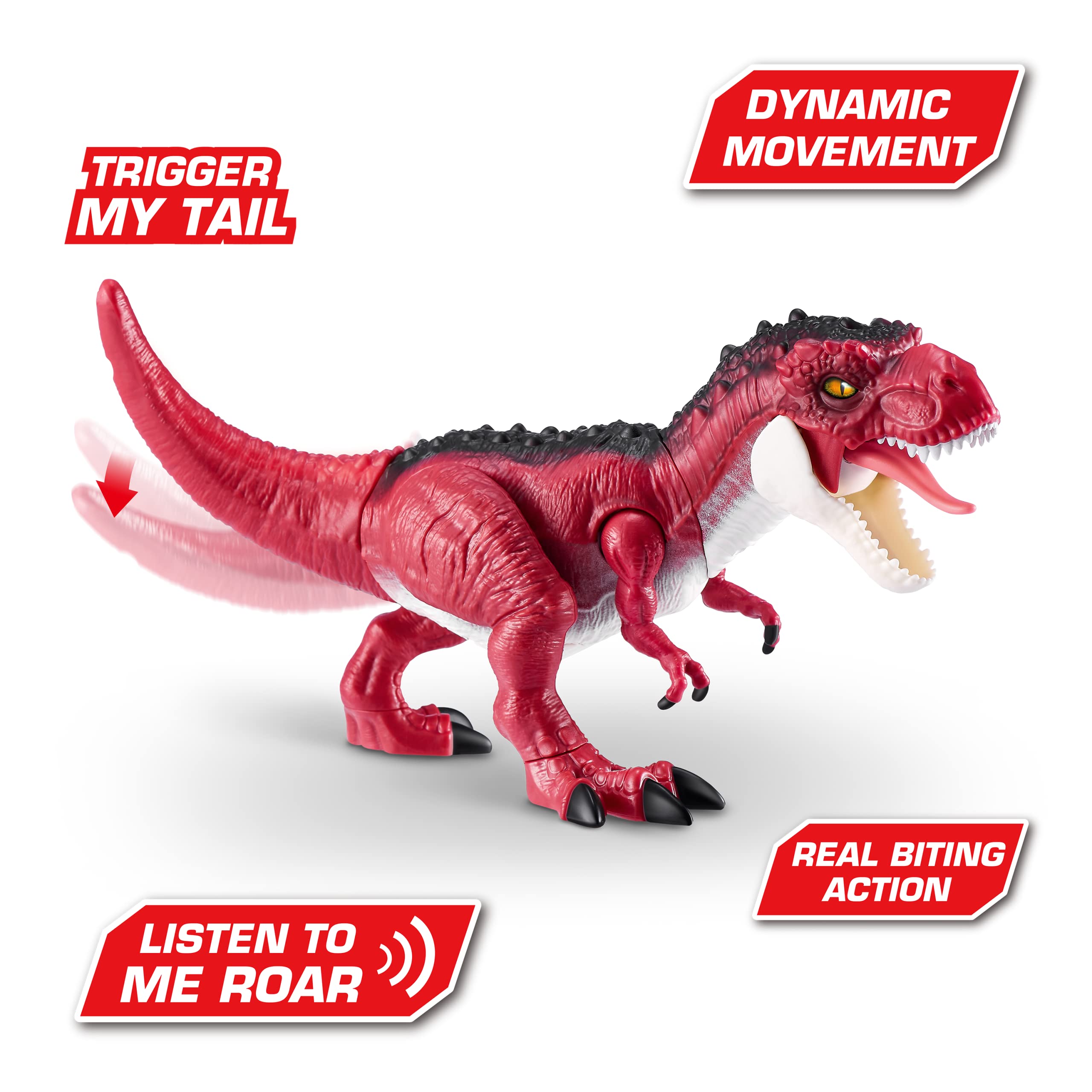 Robo Alive Dino Action T-Rex walking with animated limbs for interactive fun