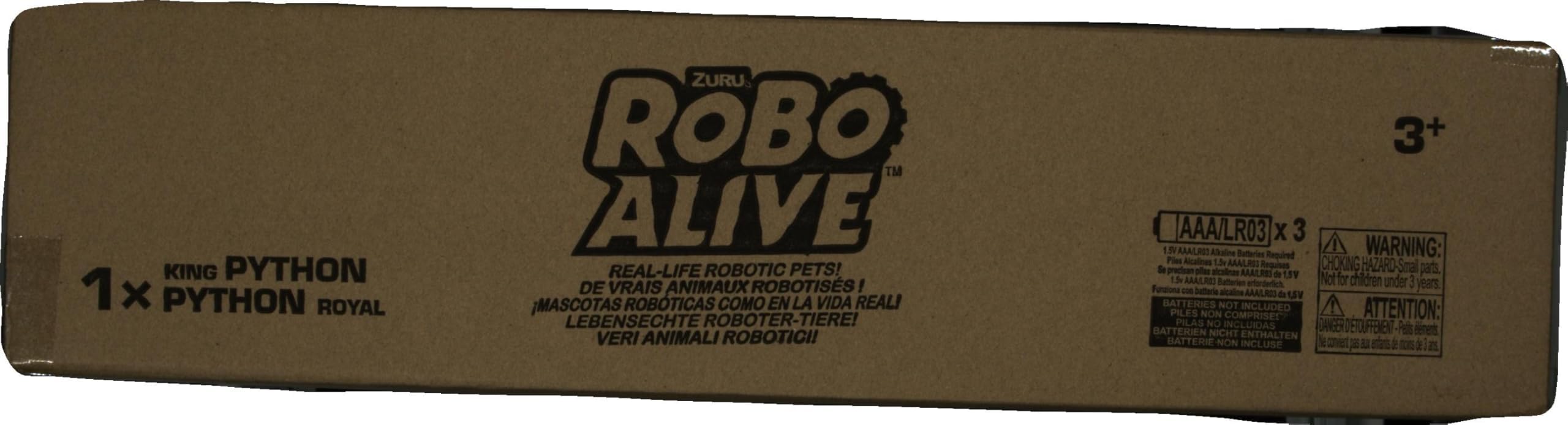 Robo Alive King Python 31 inches tall as a striking room centerpiece for stories.
