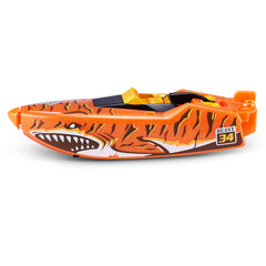 Robo Alive packaging shows two collectible boats for gifting and collection.