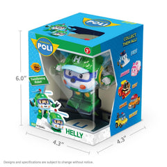 Robocar Poli world with Helly supports Brooms Town mission play